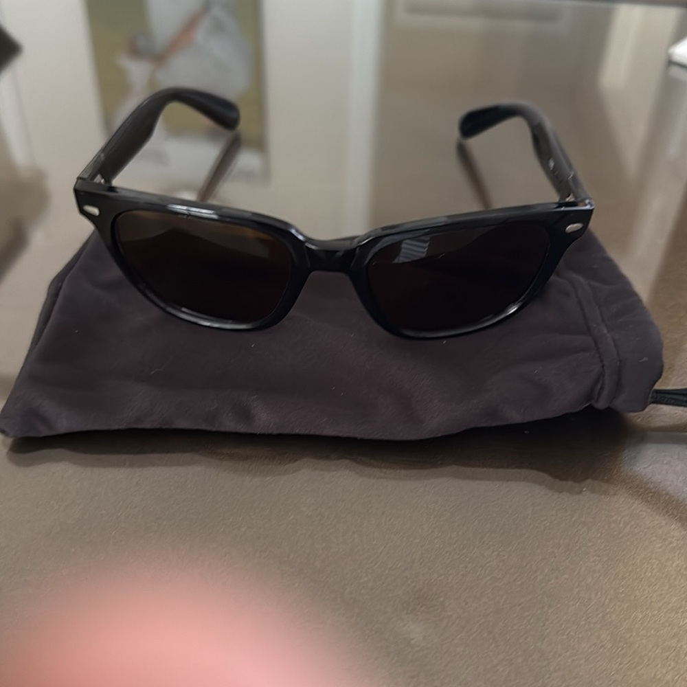 Vuarnet stylish Vintage Black Sunglasses. UNISEX Bag incuded
